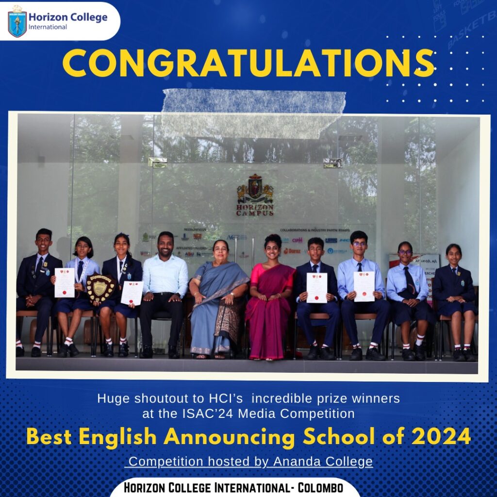 Huge Congratulations to Horizon College International!